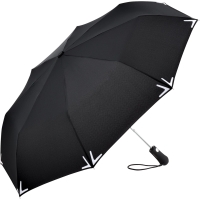 AC pocket umbrella Safebrella® LED - Black