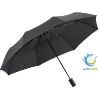Pocket umbrella FARE® AC Mini Style - Black petrol