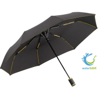 Pocket umbrella FARE® AC Mini Style - Black yellow
