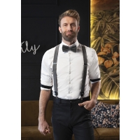 Suspenders Urban-Herringbone - Anthracite
