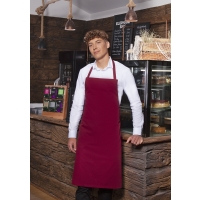 Bib Apron Basic - Bordeaux