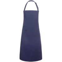 XXL Oversized Bib Apron Basic with Buckle and Pocket - Navy