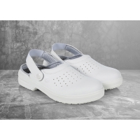 Safety Shoe Oxford, EN ISO 20345:2011, SB-E-A-FO-SRC, 1 Pair / Pack - White