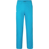 Slip-on Trousers Essential, from Sustainable Material, 65% GRS Certified Recycled Polyester / 35% Conventional Cotton - Pacific blue