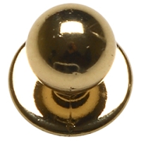 Buttons Gold, 12 Pieces / Pack - Gold