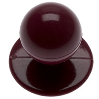 Buttons Bordeaux, 12 Pieces / Pack - Bordeaux