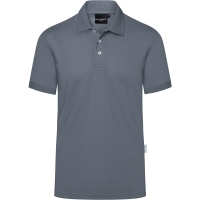 Men's Workwear Polo Shirt Modern-Flair, from Sustainable Material, 51% GRS Certified Recycled Polyester / 47% Conventional Cotton / 2% Conventional Elastane - Anthracite