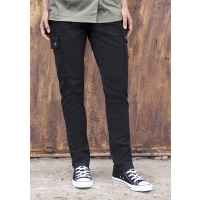 Ladies' Cargo Trousers ROCK CHEF®-Stage2 - Black