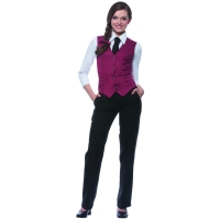 Ladies' Waistcoat Lena - Bordeaux