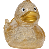 Squeaky duck classic - Glitter/gold