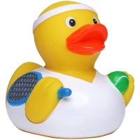 Squeaky duck tennis player - Multicoloured