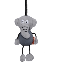 Reflective elephant - Gray