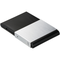 Credit and business card box - Silver / black
