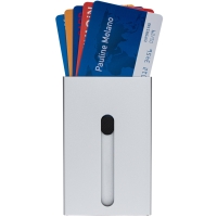 RFID Protection Card Case - Silver