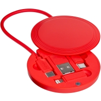 4-in-1 Charging Cable - Red