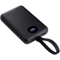 Magnetic 15W Wireless Powerbank - Black