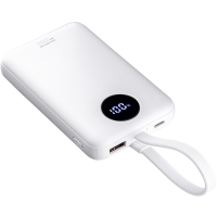 Magnetic 15W Wireless Powerbank - White