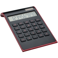 Solar calculator - Black / red