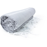Hamam Sultan Towel - Light grey/white