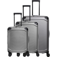 MILLENNIUM  3-piece suitcase set - Silver