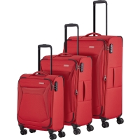 CHIOS  3-pieces luggage set - Red