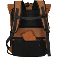BRIIZE  Rollup backpack M - Curry