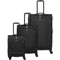 UMBRIA  3-piece case set L exp. / M exp. / S - Black