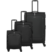 UMBRIA  3-piece case set L exp. / M exp. / S exp. - Black