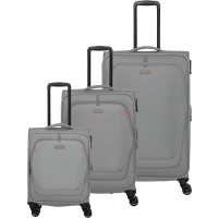 UMBRIA  3-piece case set L exp. / M exp. / S exp. - Smoky grey